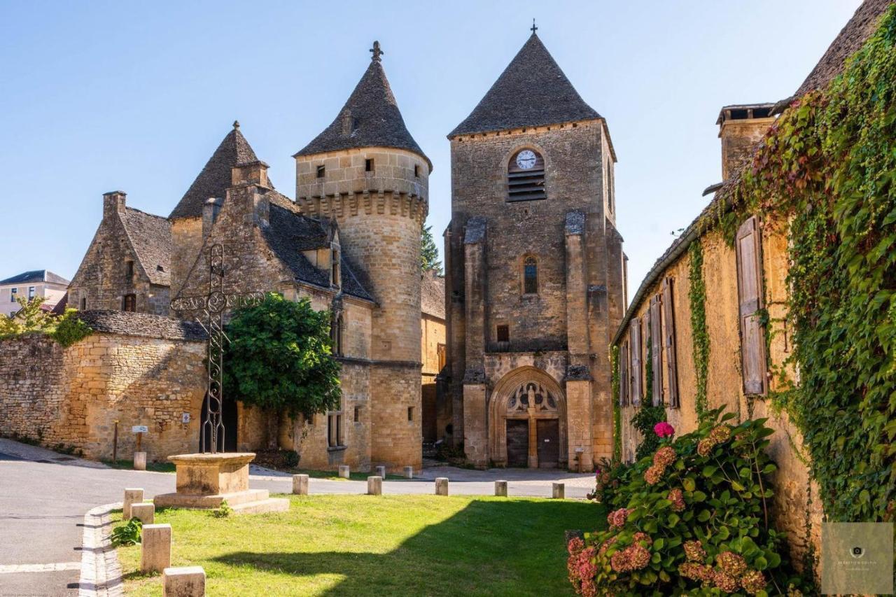 La Vieille Ferme: Superbe Complexe De 3 Gites En Pierre Avec Piscine Au Coeur Du Perigord Noir Saint-Genies Exterior photo