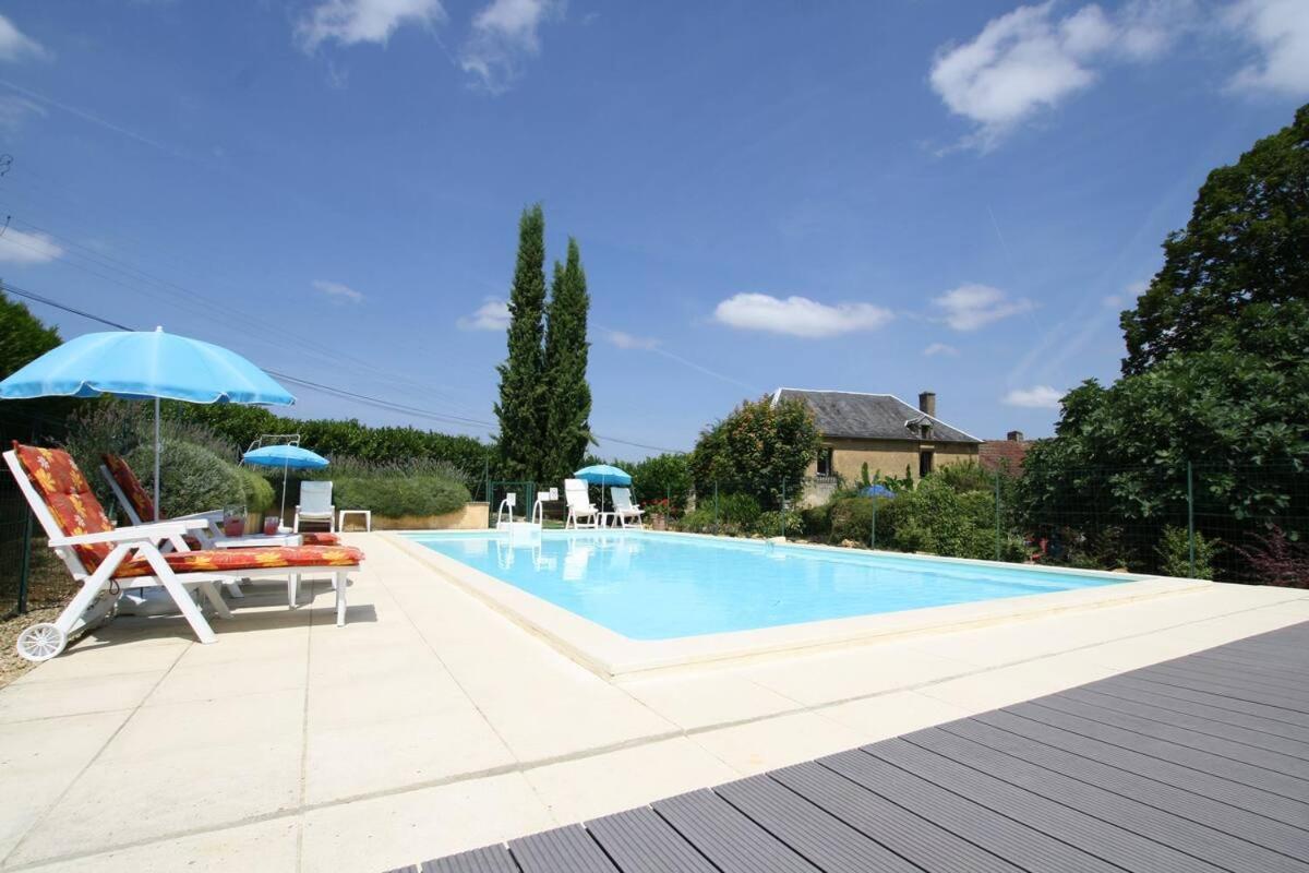 La Vieille Ferme: Superbe Complexe De 3 Gites En Pierre Avec Piscine Au Coeur Du Perigord Noir Saint-Genies Exterior photo
